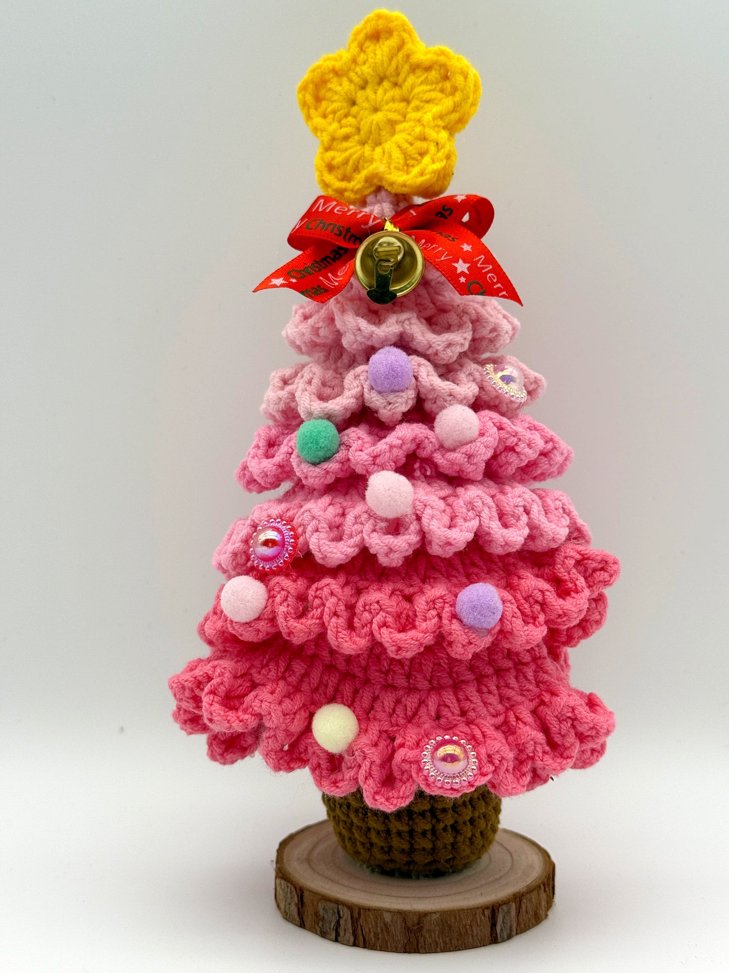 Crochet 7-Layer Christmas tree crochet,handmade for Christmas gifts