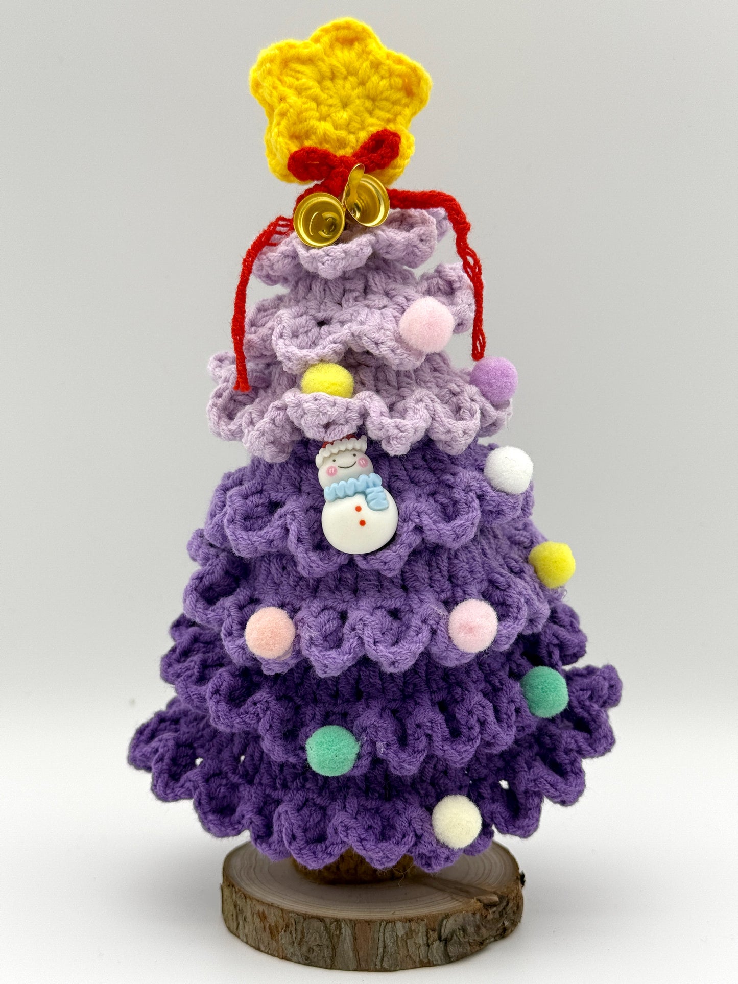 Crochet 7-Layer Christmas tree crochet,handmade for Christmas gifts